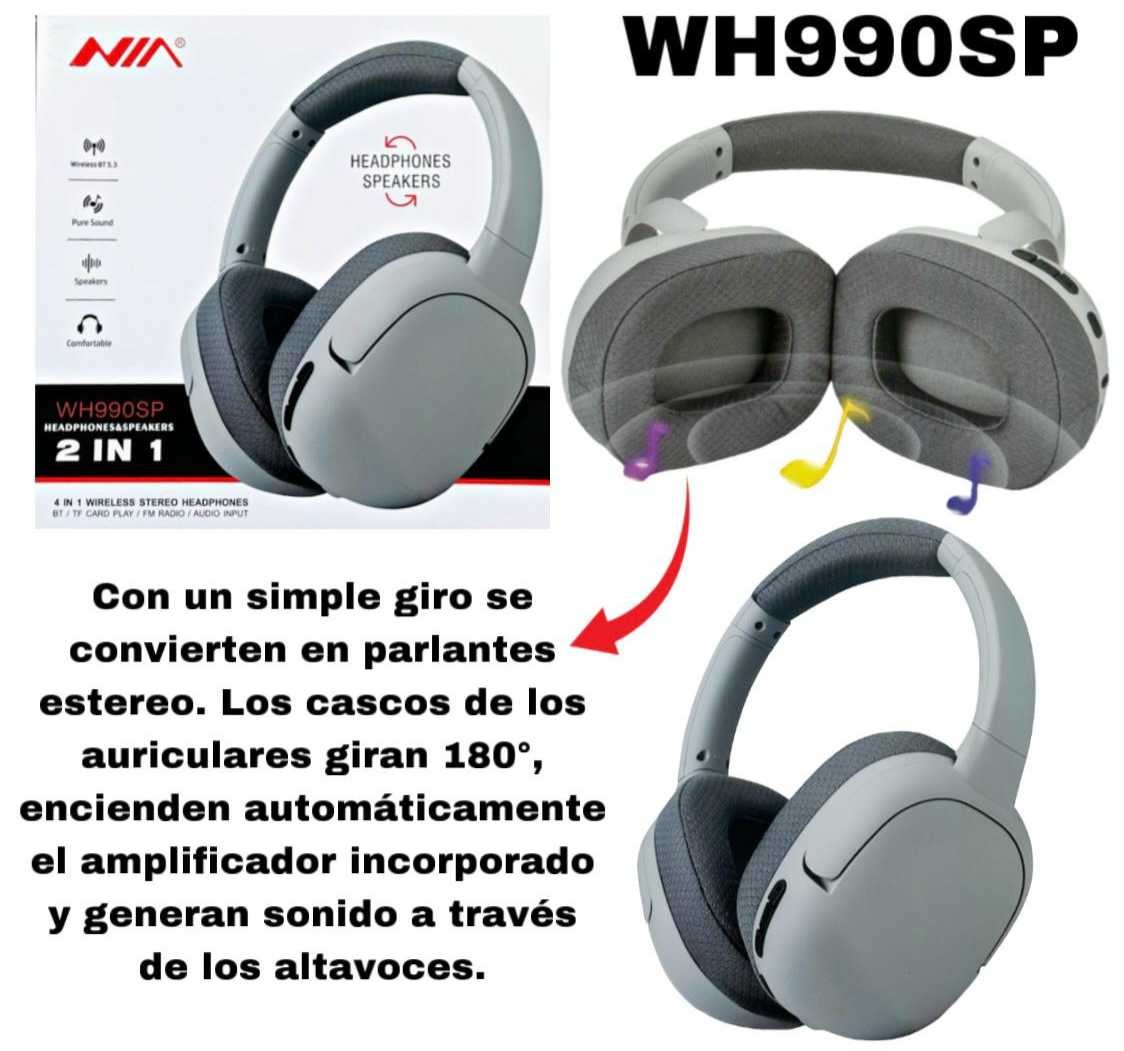 Diadema bluetooth NIA WH-990SP