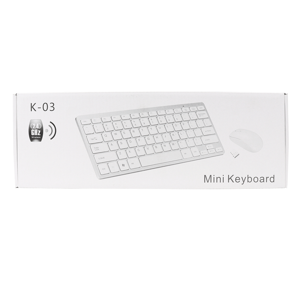 Combo teclado mouse Slim blanco Jaltech