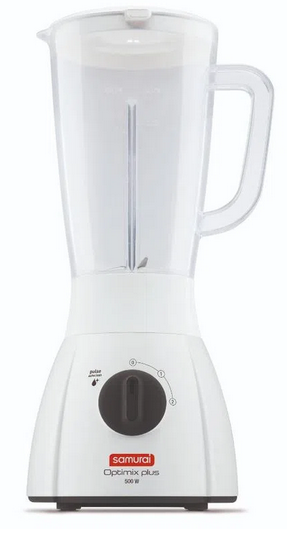 Licuadora Samurai Optimix Plus Blanco 500W