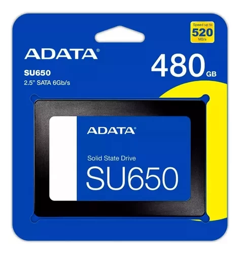 Disco solido su650 ADATA - 480 GB SATA2.5