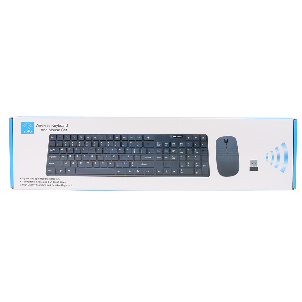 Combo inalambrico Teclado y Mouse Jaltech FC-8089