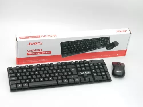 Combo inalambrico teclado y mouse JEDEL WS630