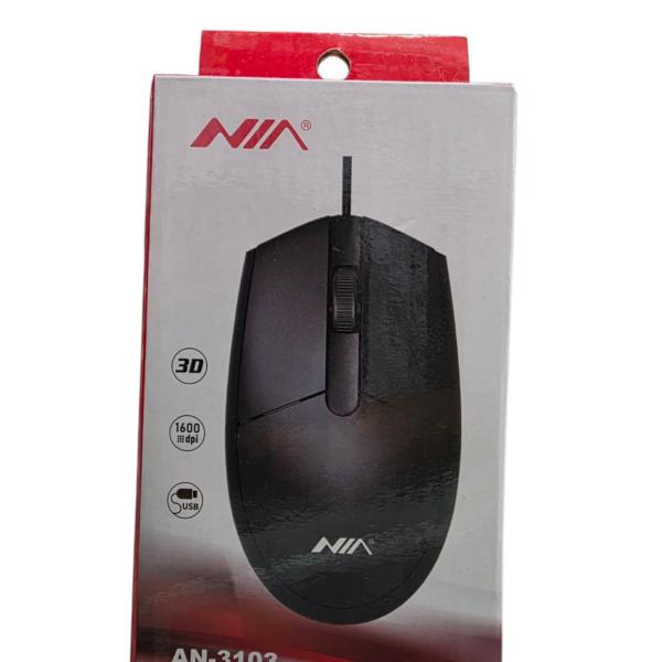 MOUSE ALAMBRICO NIA AN-3103