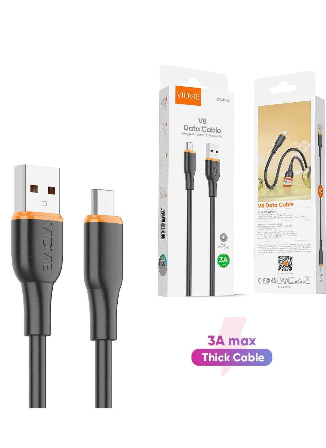 cable tipo C - micro, VIDVIE V8 CB4031V