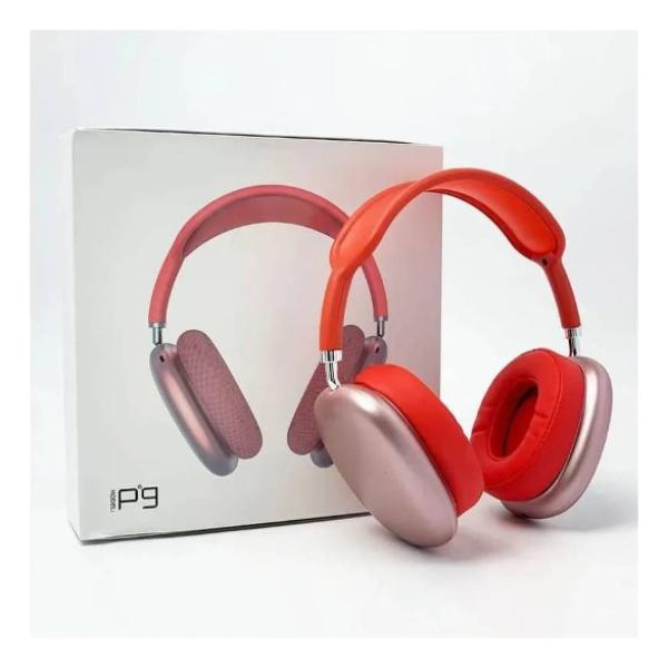 Diadema bluetooth rosa P9
