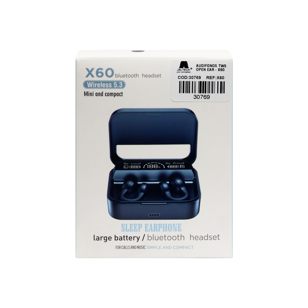 AUDIFONOS TWS OPEN EAR – X60