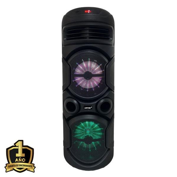 CABINA DE SONIDO NIATEC DOBLE PARLANTE 8" X2  NT-PB26