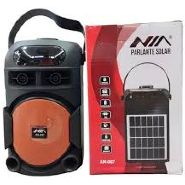 Parlante solar NIA AN-087