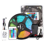 Tira Led 10 Metros Luces Rgb Usb Decoración+ Control Remoto