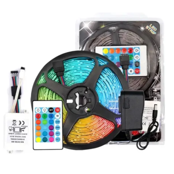 Tira Led 10 Metros Luces Rgb Usb Decoración+ Control Remoto