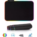 Tapete Pad Mouse Gamer Rgb Almohadilla Largo 35x25