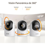 Cámara De Seguridad Tenda 2k Wifi 6 360° - Imagen 5