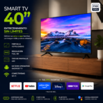 Televisor Nia 40" | Smart tv  Led Full Hd Android 12 - Imagen 2