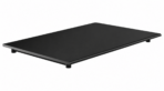Repisa Niatec Negro Metal Vidrio Para Pared