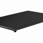 Repisa Niatec Negro Metal Vidrio Para Pared
