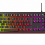 Teclado Gamer Kalley Alambrico Negro/Rojo