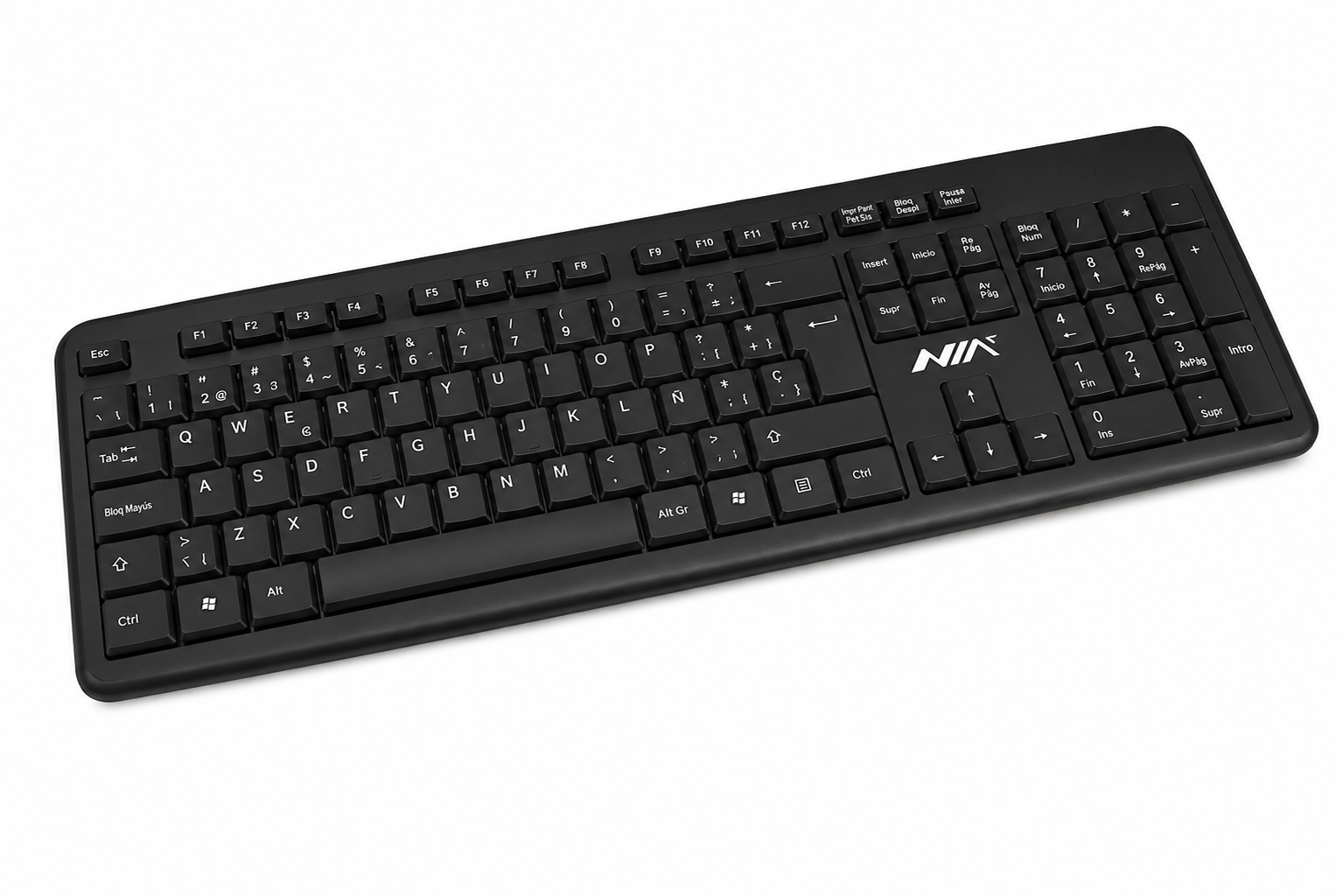 teclado Teclado Alámbrico NIA Ergonómico - Imagen 1
