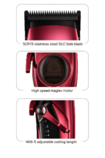 Maquina Barbera Inalambrica Professional NIA - Image 2