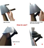 Soporte Ajustable Plegable Para TV - Imagen 4