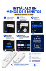 Convertidor Smart Tv Stick | 4gb Ram 32gb 4k Android - Imagen 4