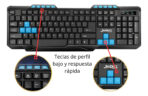 Teclado Gamer Jedel Alambrico - Imagen 3