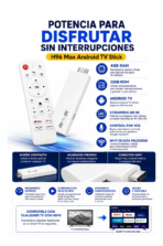 Convertidor Smart Tv Stick | 4gb Ram 32gb 4k Android - Imagen 5