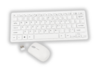 Combo Teclado y Mouse Slim Blanco