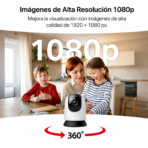 Cámara de Seguridad Wi Fi Mercusys 360 - Imagen 3