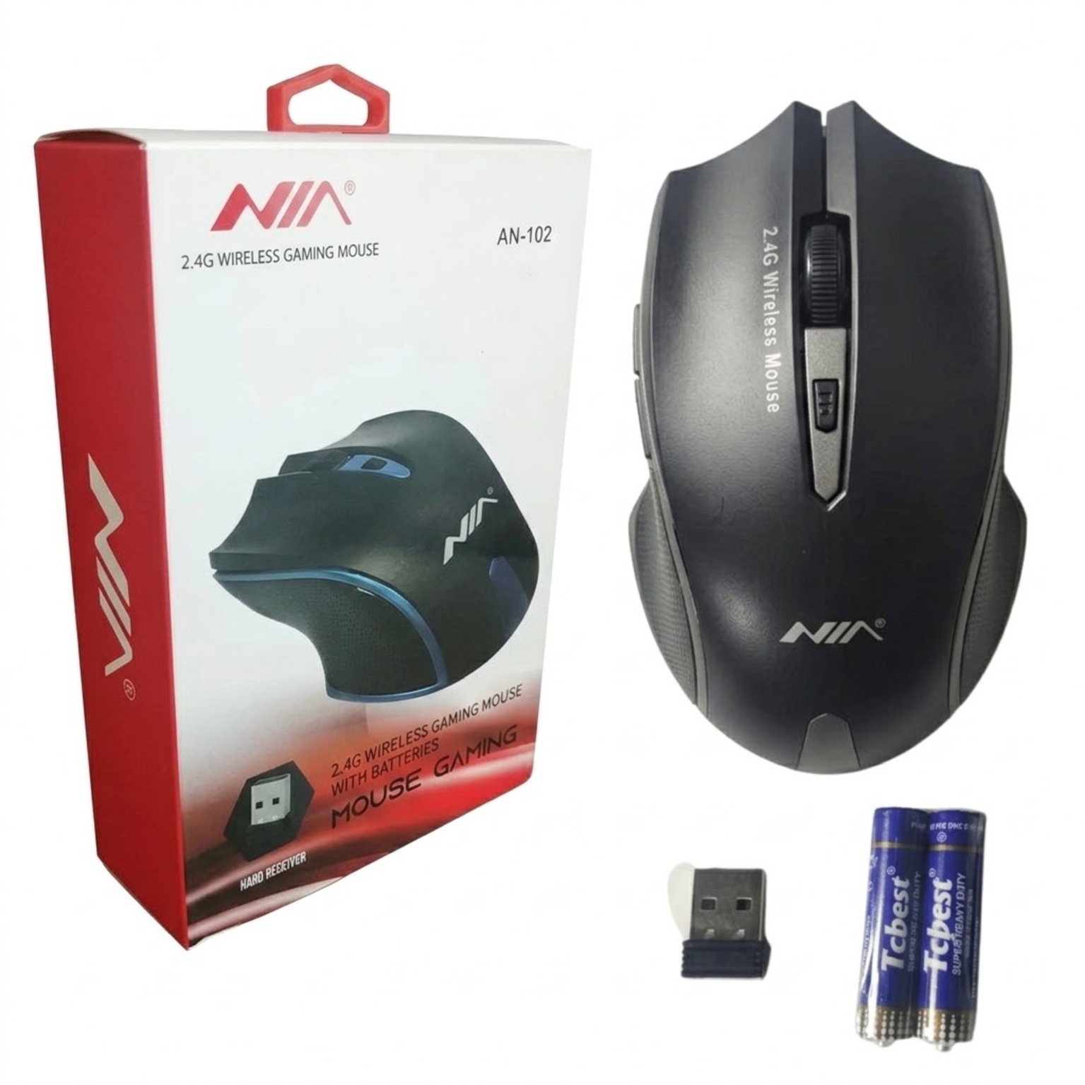 678c8de1-62d1-4e81-9ef8-e41f900c Mouse Nia Inalámbrico Gamer AN-102 - Imagen 1