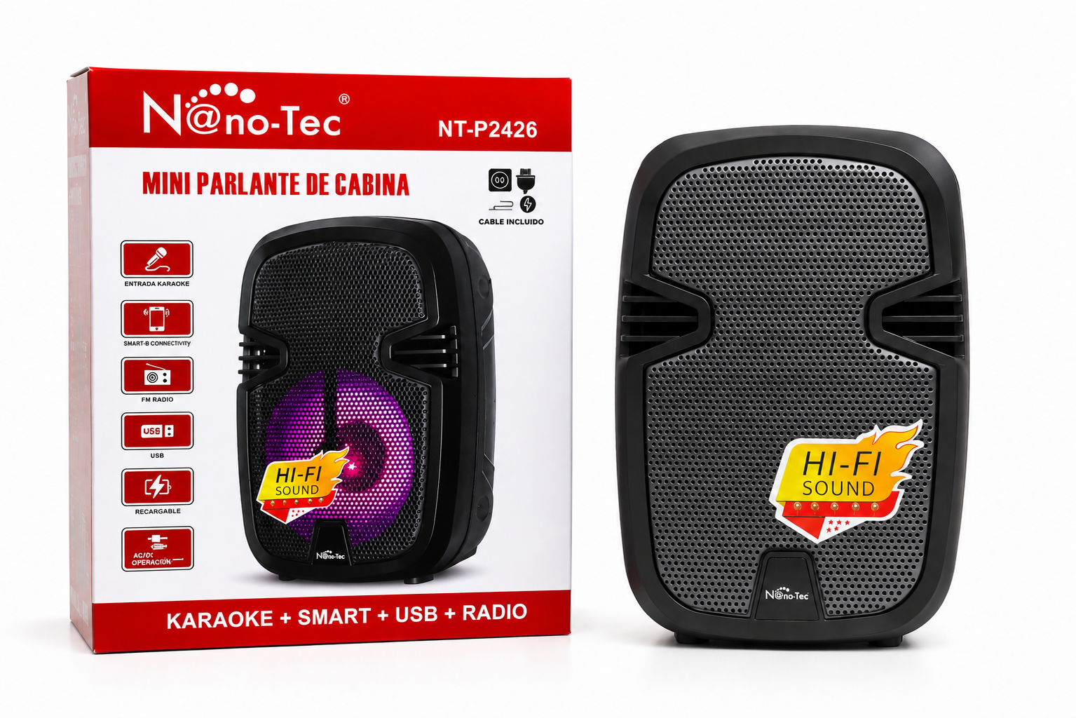 7d2cfaab-a4f1-4ab2-b175-b00d7c8ad9ed PARLANTE NANOTEC NT-P2426 - Image 1