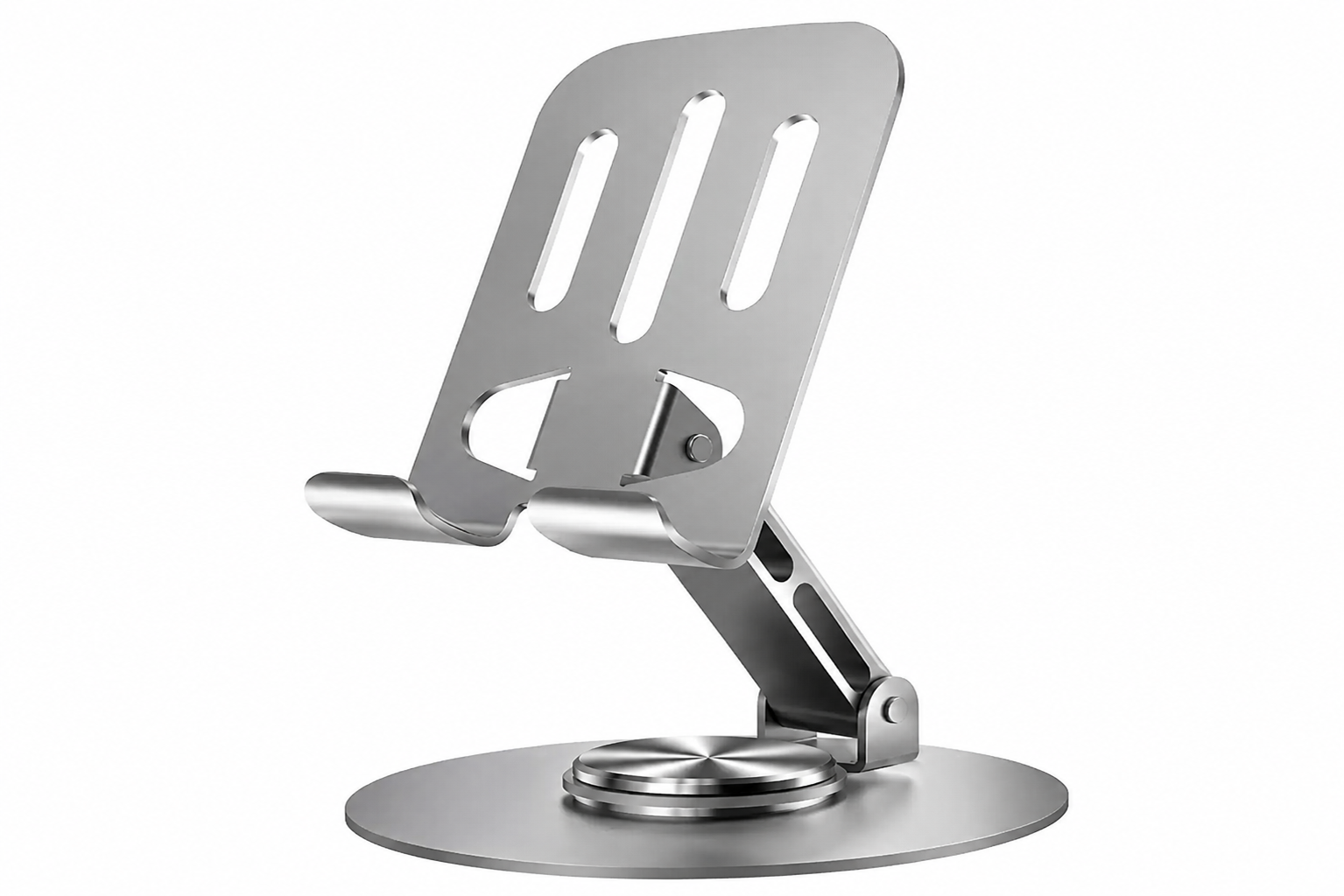 ChatGPT Image 3 ago 2026, 15_59_17 Soporte De Metal Plegable Para Celular o Tablet - Image 1