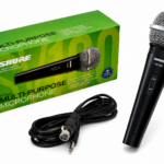 Micrófono Vocal Dinámico Sv100 Color Negro/Plateado