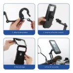 Soporte Para Móvil Impermeable Para Moto y bicicleta - Imagen 4