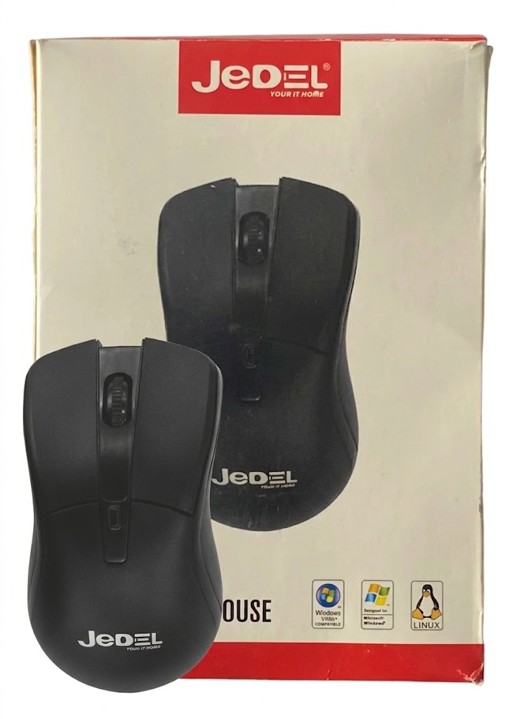 b5564f8f-110d-4fc4-9a64-22fa40cd3fa7 Mouse Jedel 230 Optico Usb - Imagen 1