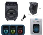 Parlante Portátil Inalámbrico Bluetooth Fm Tf - Image 3