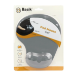 Pad Mouse Ergonómico Con Gel  Basik Tech